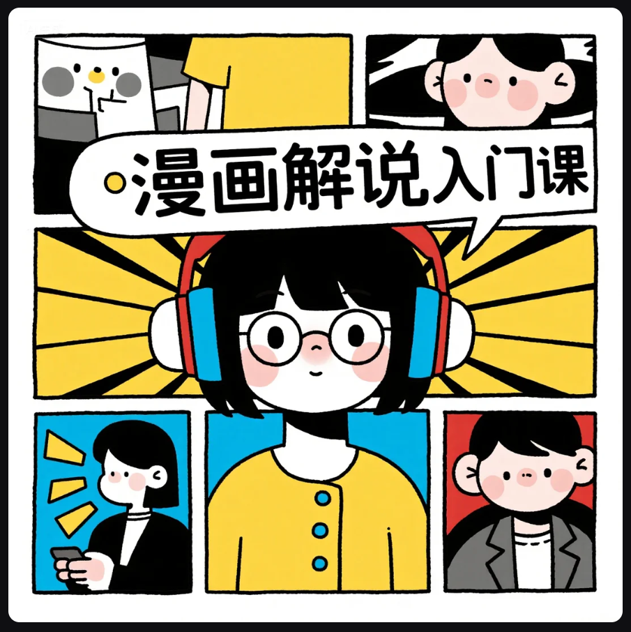 漫画解说入门课