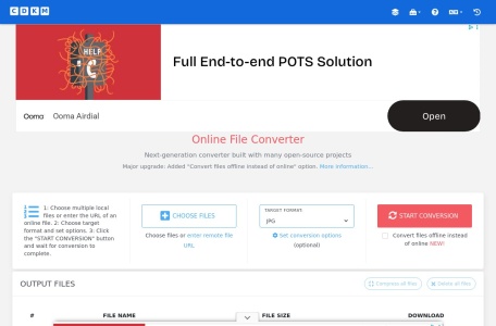 文件格式在线转换（CDKM）