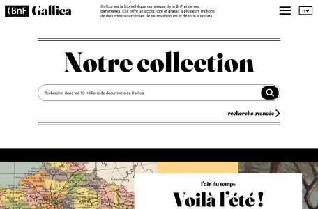 Gallica 数字图书馆