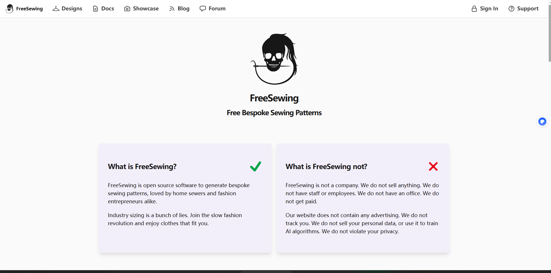 缝纫爱好者 – FreeSewing